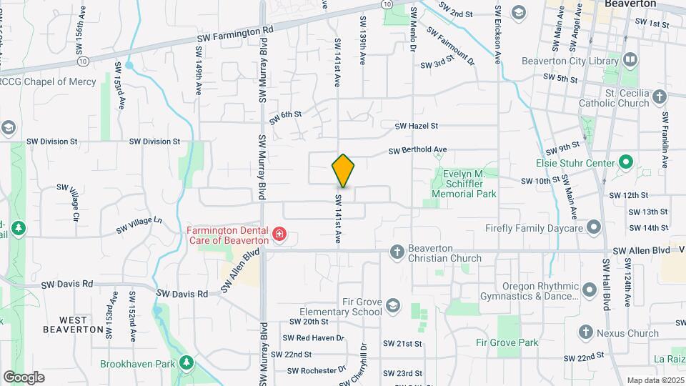 5650 SW 141st Ave Map and Location Details