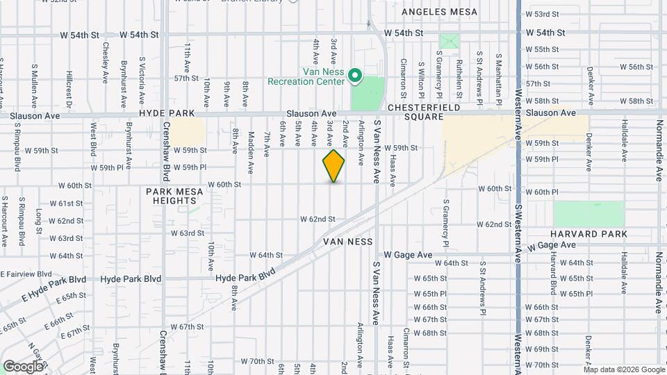 6002 3rd Ave Map and Location Details