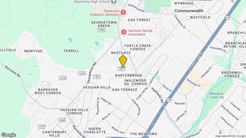 2446 N Berkshire Rd Mapa y Detalles de la Ubicación