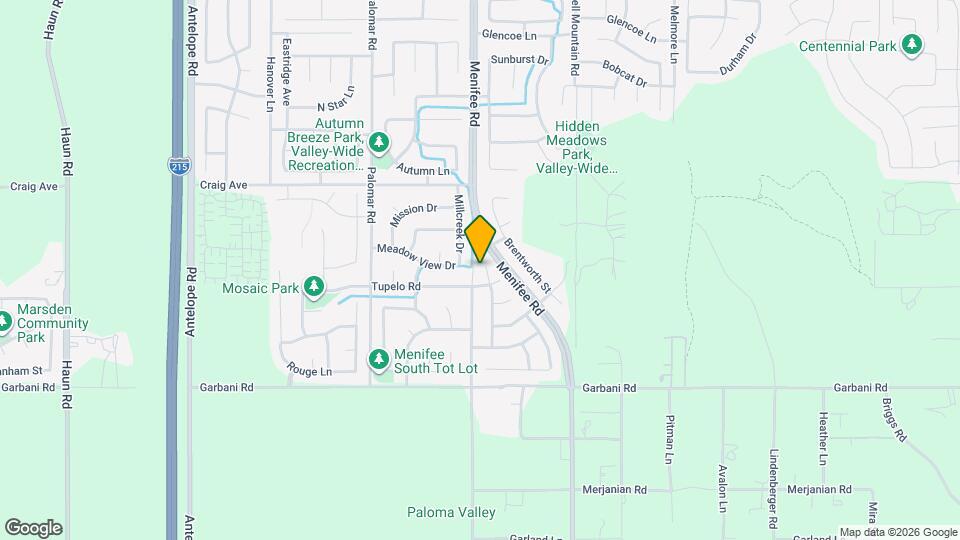 31705 Middlebrook Ln Map and Location Details