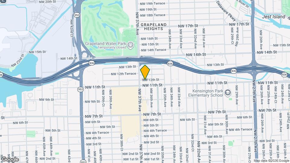 3644 NW 12th St Map and Location Details