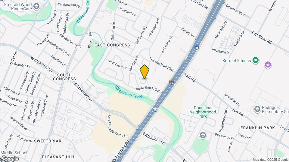 5061 Fort Clark Dr Mapa y Detalles de la Ubicación