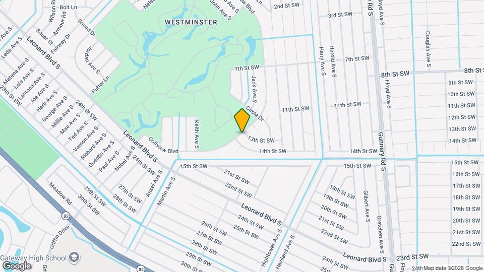4745 13th St SW Map and Location Details