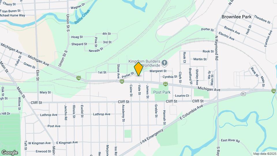 685 Michigan Ave Map and Location Details