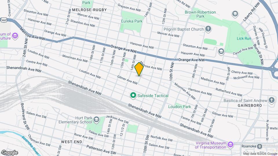 1304 Fairfax Ave NW, Unit Apt A Mapa y Detalles de la Ubicación