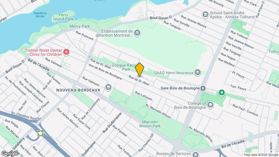 1440-1442 Dudemaine Rue Map and Location Details