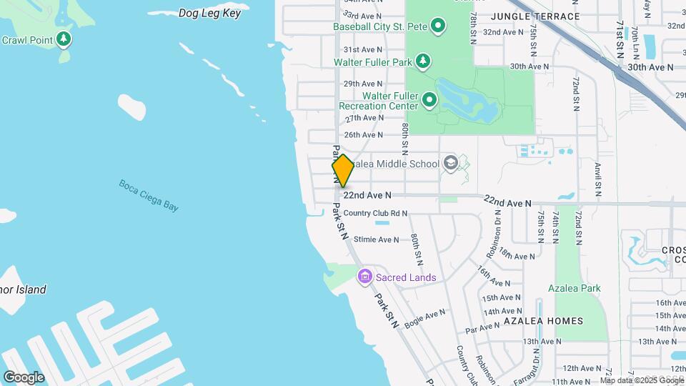 2201 Park St N Map and Location Details