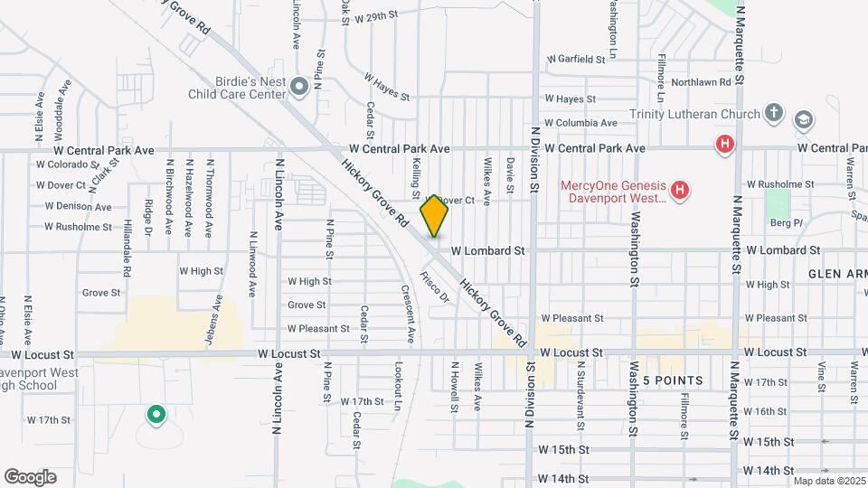 2206 Pacific St Map and Location Details