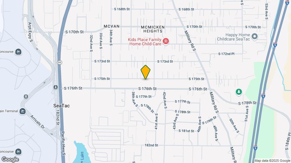 3749 S 175th St Map and Location Details
