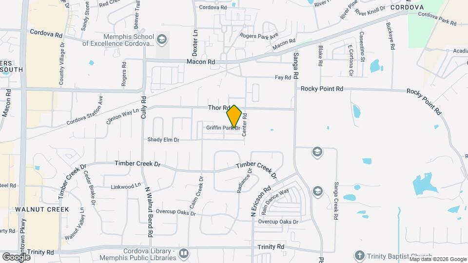 8581 Griffin Park Dr Map and Location Details
