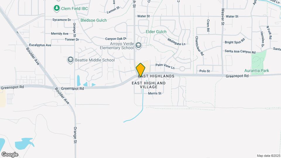 28943 Greenspot Rd Map and Location Details