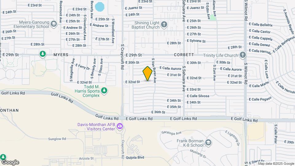 5656 E 32nd St Map and Location Details