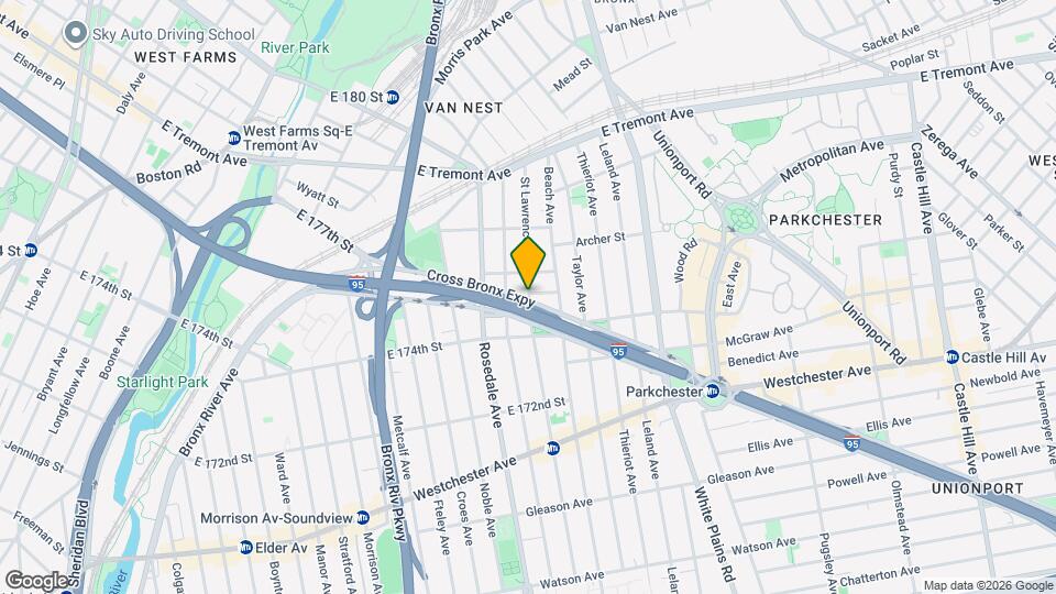 1409 St Lawrence Ave Map and Location Details