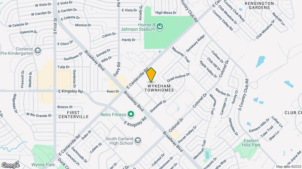 1017 Weston Dr Map and Location Details