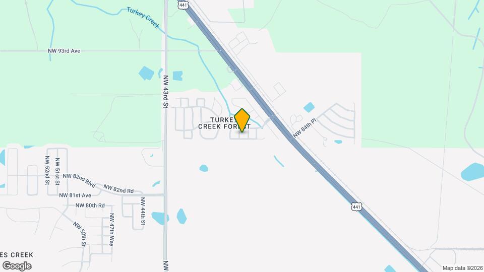 8479 NW 38th Dr Map and Location Details