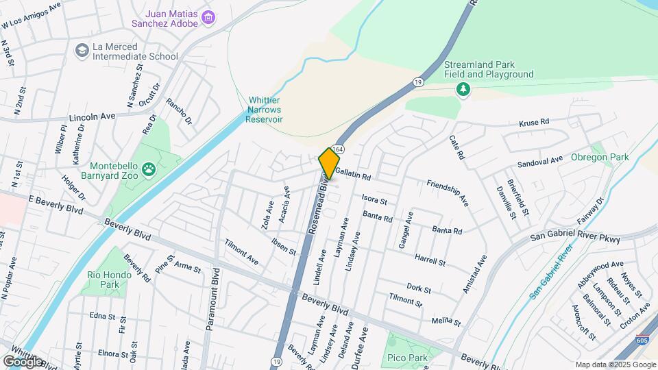 4002 Rosemead Blvd Map and Location Details