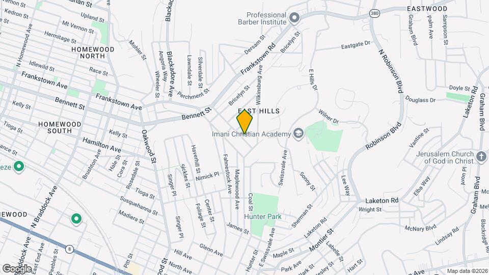 630 Dornbush St Map and Location Details