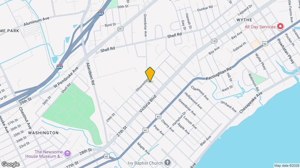 381 Leeland Ave Map and Location Details