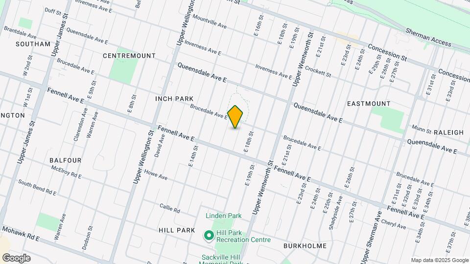 262 E 17th St Map and Location Details