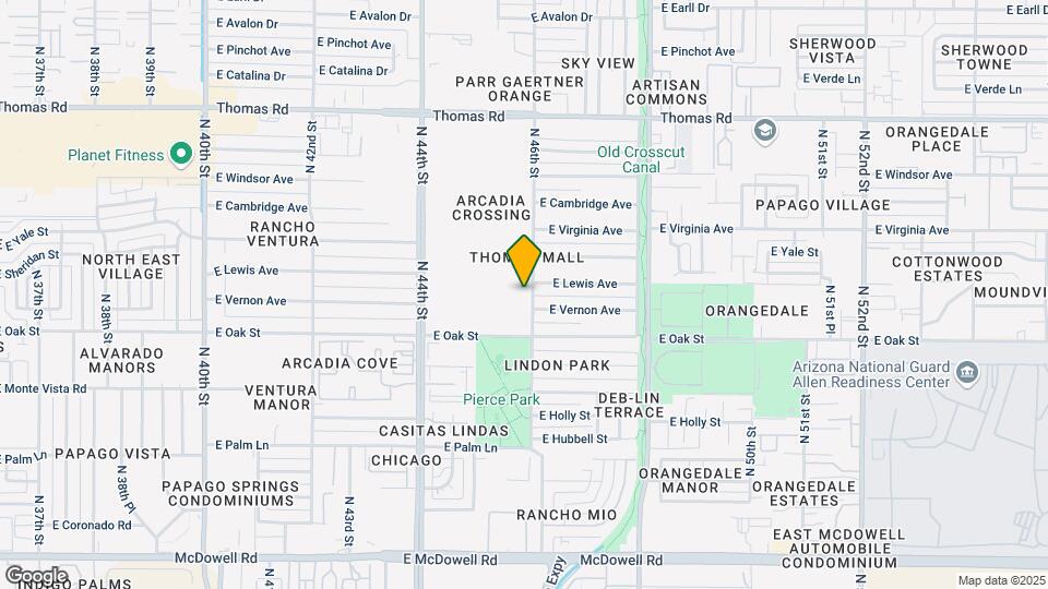 2336-2342 N 46th St Map and Location Details