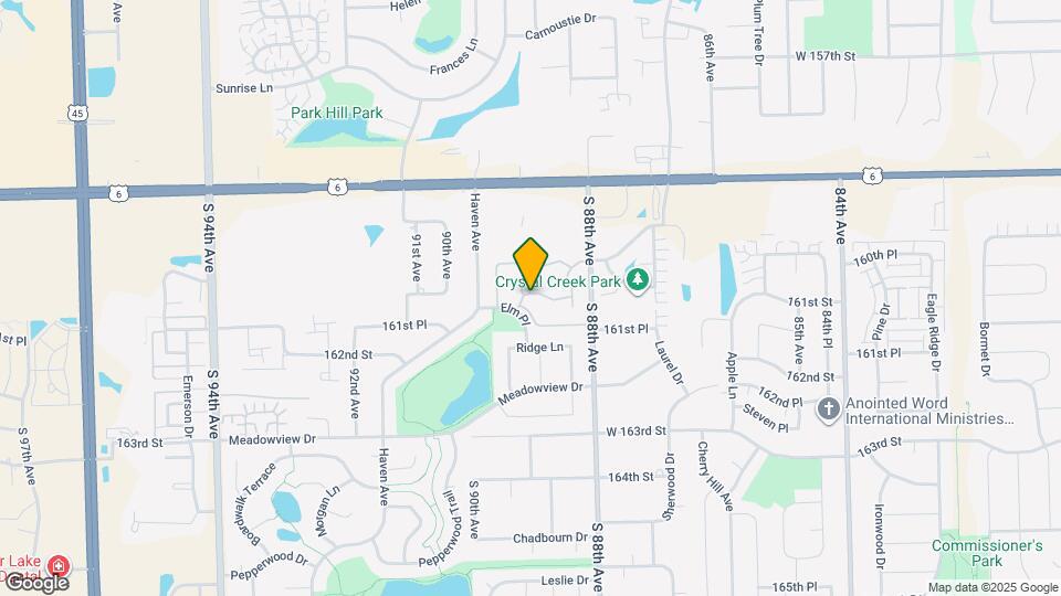 8940 Cedarwood Dr Map and Location Details