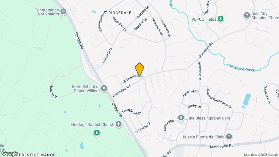 14308 Lindendale Rd Map and Location Details