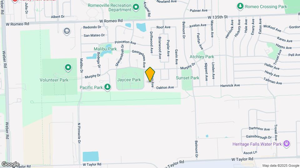 716 Ashton Ave Mapa y Detalles de la Ubicación