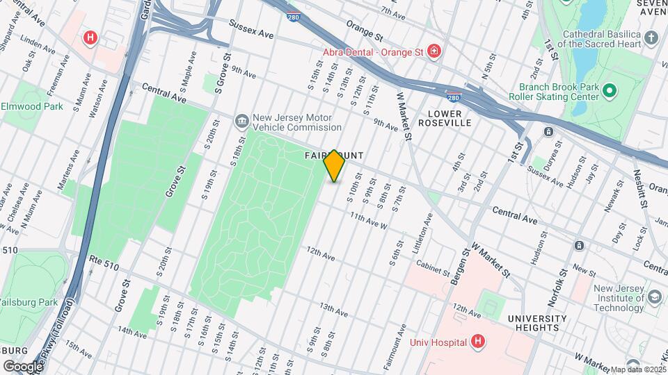 185 S 11th St Map and Location Details