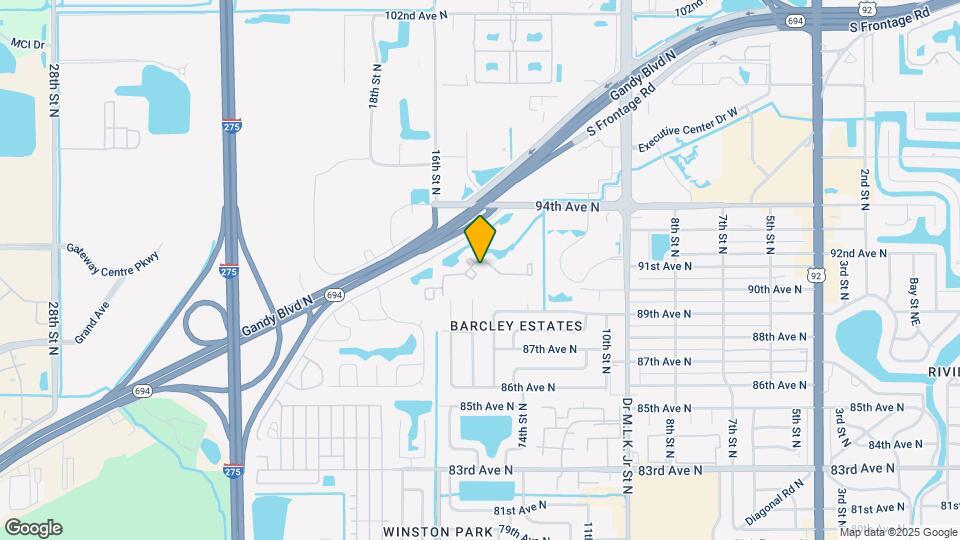1400 Gandy Blvd N Map and Location Details