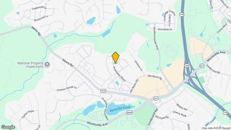 3932 Powhatan Pkwy Map and Location Details