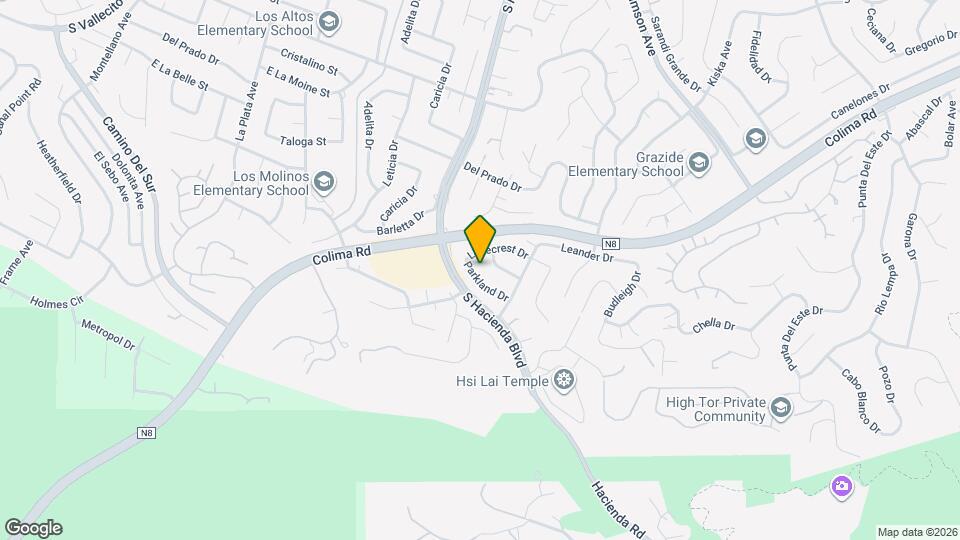 15815 Parkland Dr Map and Location Details