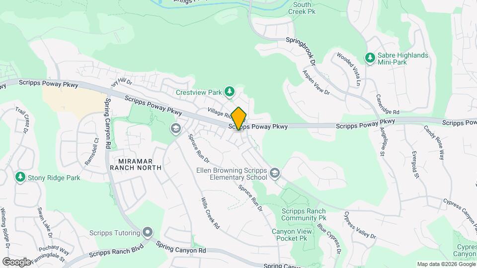 11952 Cypress Canyon Rd Map and Location Details