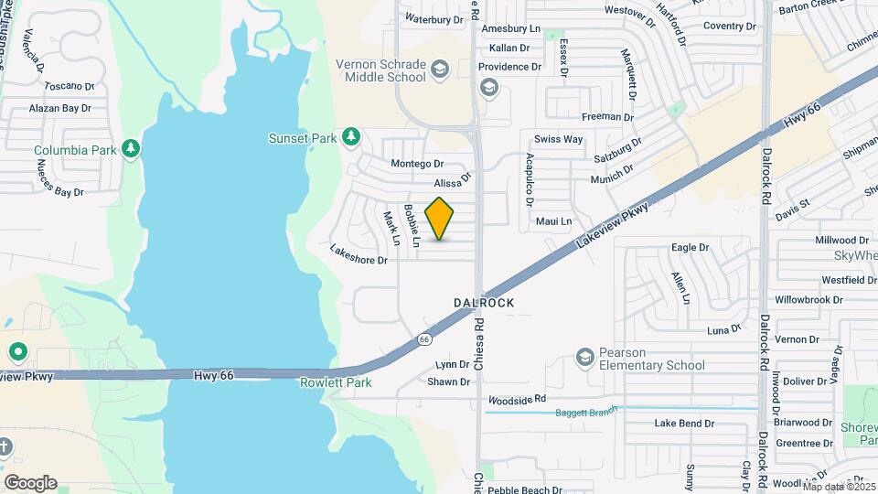 7202 Timberline Dr Map and Location Details