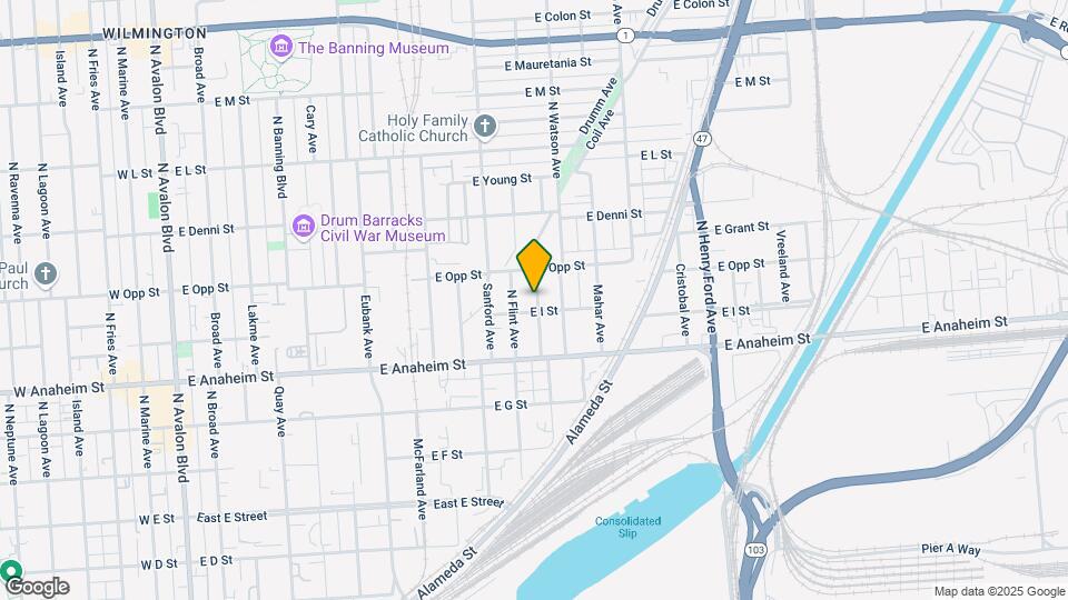 913 N Pioneer Ave Map and Location Details