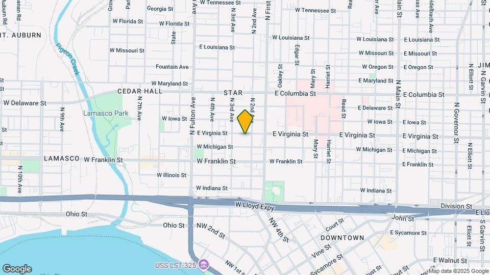 910 W Virginia St Map and Location Details