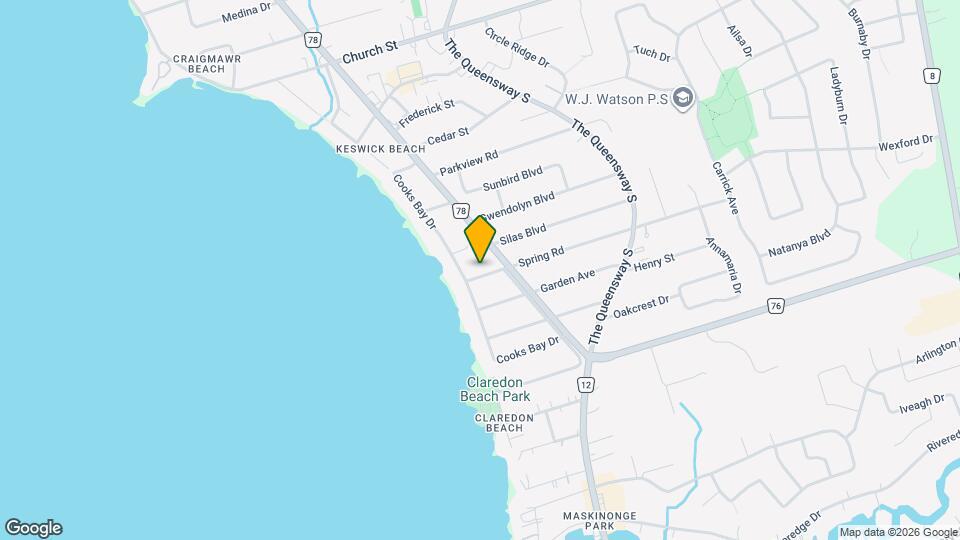 200 Spring Rd Map and Location Details