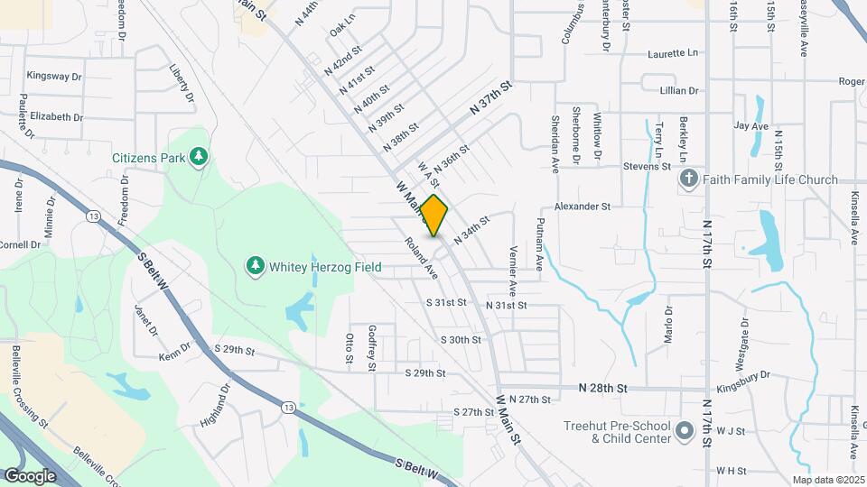 3404 W Main St Map and Location Details