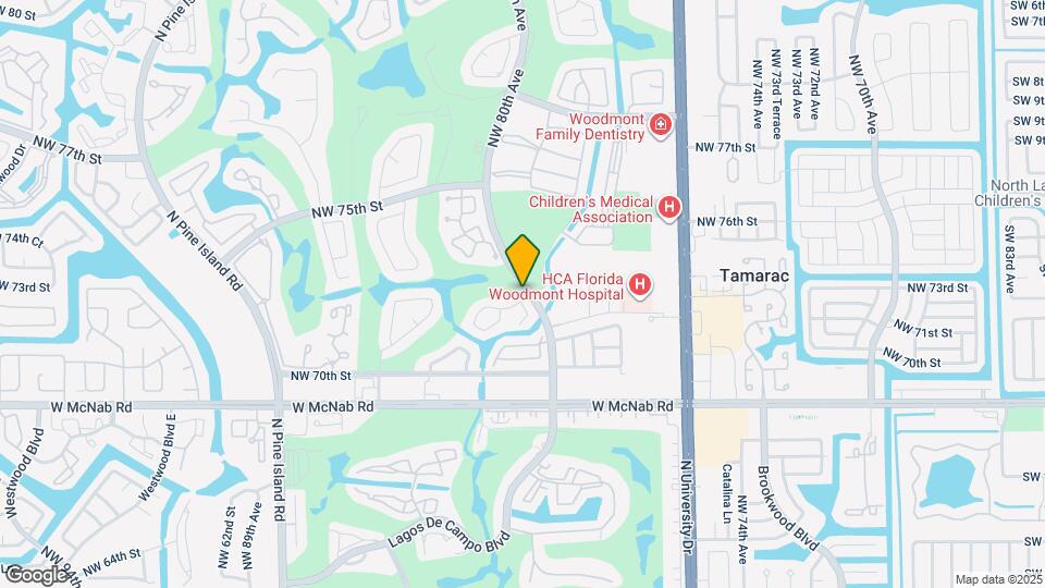 8001 NW 72nd St Map and Location Details