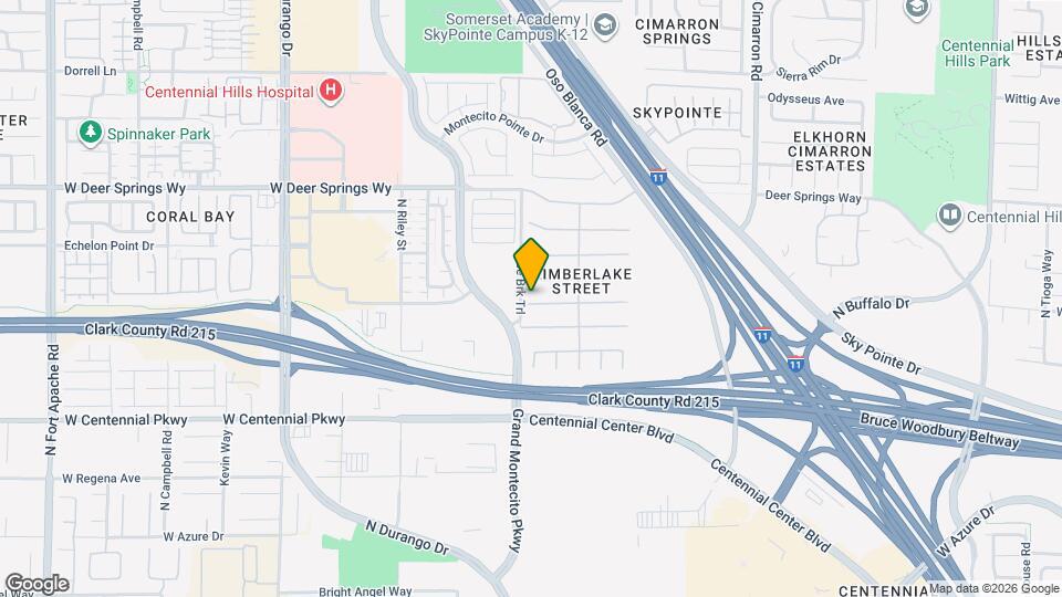 8332 Mountain Heather Ct Map and Location Details