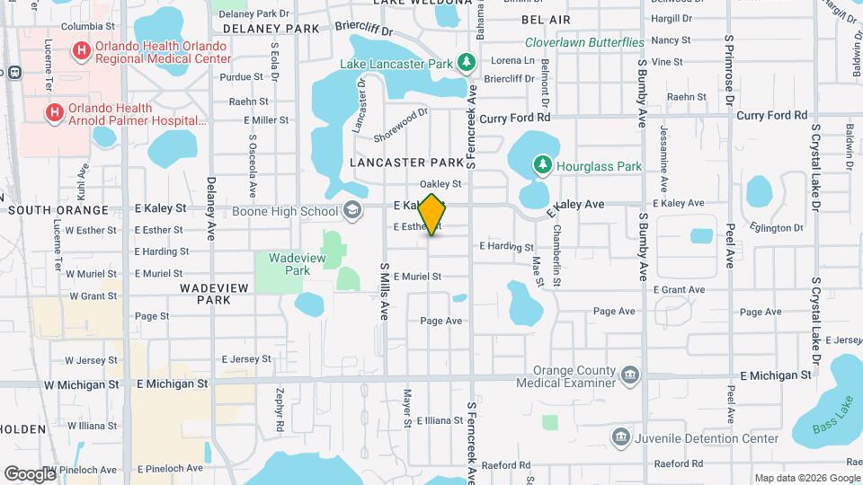 2001 Pine Bluff Ave Map and Location Details