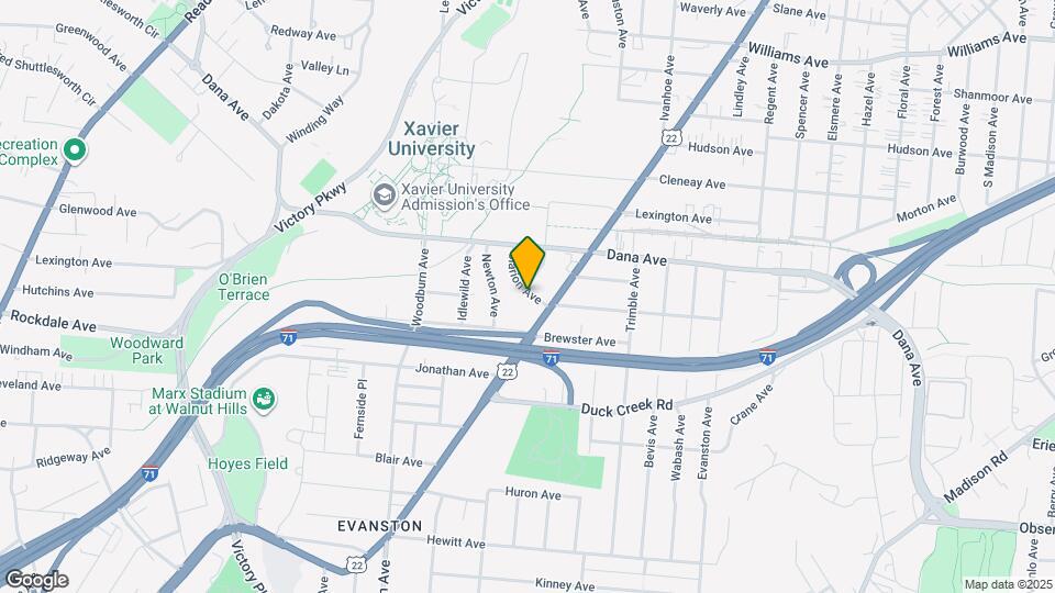 3619 Clarion Avenue Map and Location Details