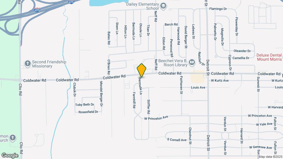 5520 Bermuda Ln Map and Location Details