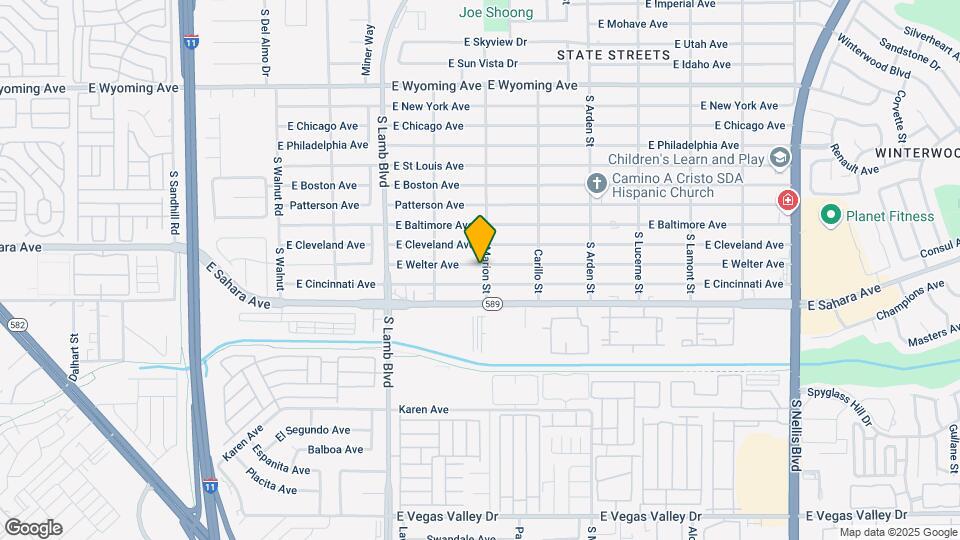 2375 Marion St Map and Location Details