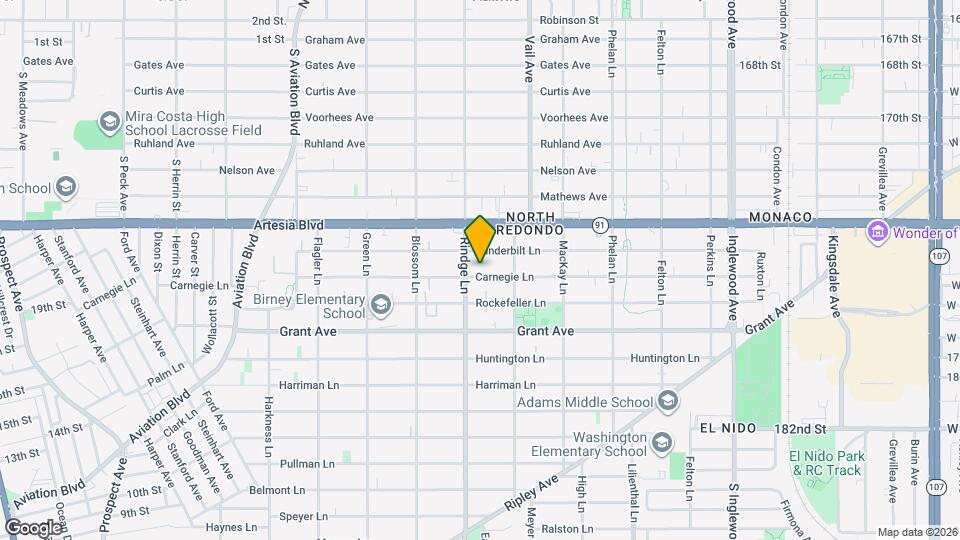 2207 Carnegie Ln, Unit 2207 Carnegie Lane Unit A Map and Location Details