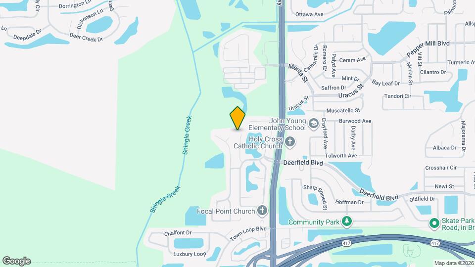 12512 Lynchburg Ct Map and Location Details