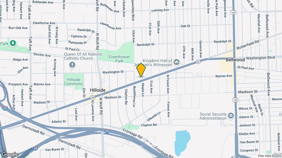 4530 Butterfield Rd Map and Location Details