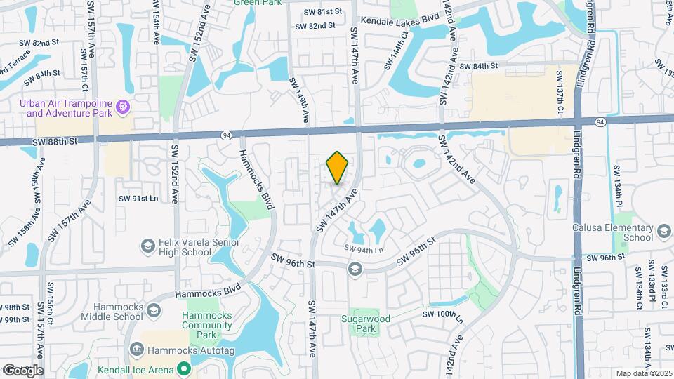 9118 SW 147th Ct Mapa y Detalles de la Ubicación