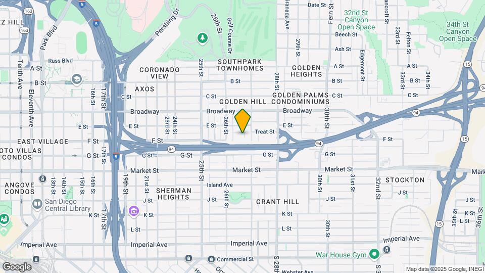 2654 F St Map and Location Details