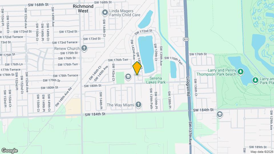 17864 SW 141st Ct Map and Location Details