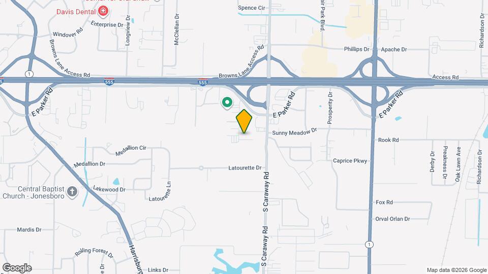 3304 Shelby Dr Map and Location Details